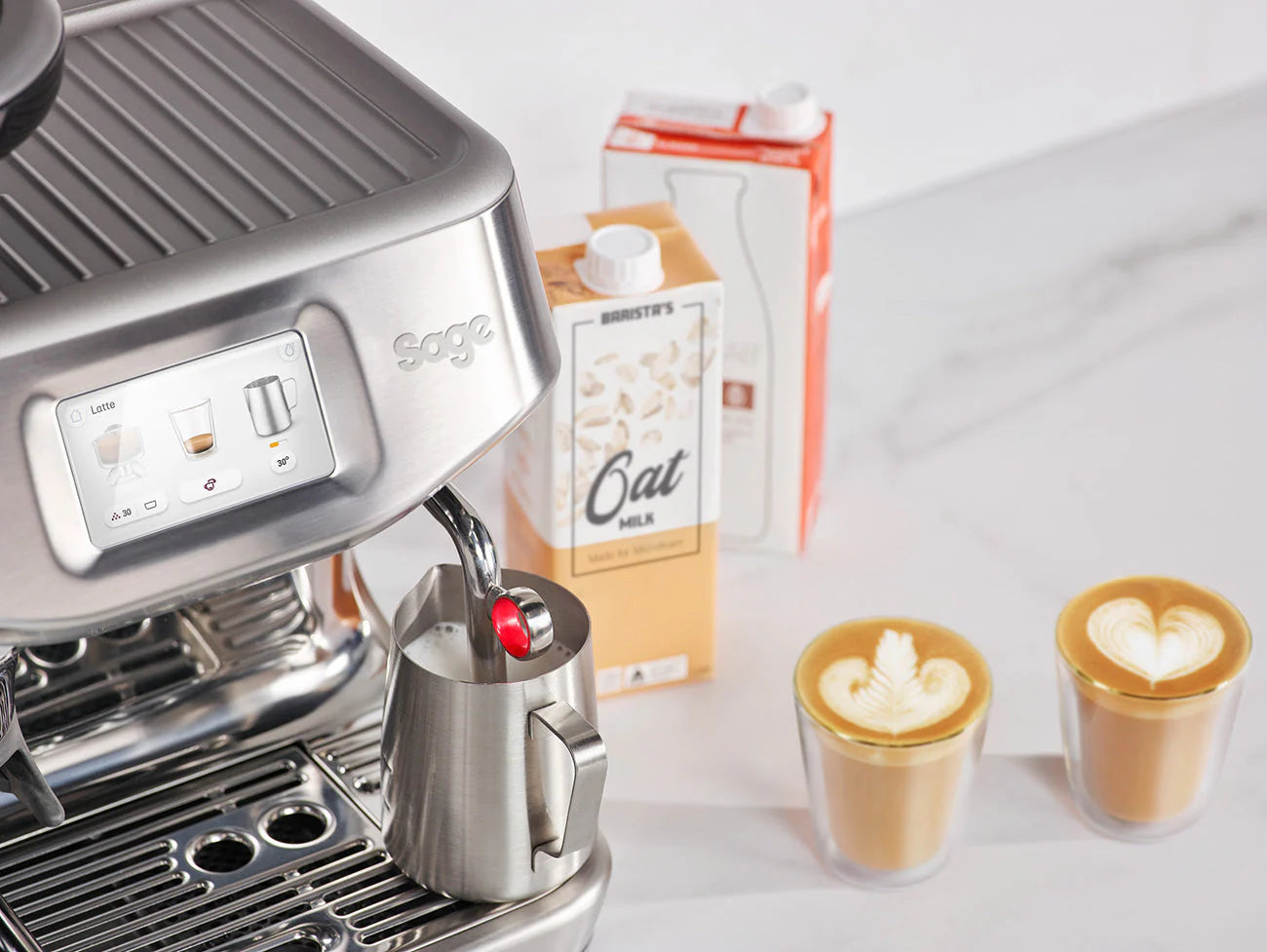 Refurbished Sage Barista Touch Impress Coffee Machine