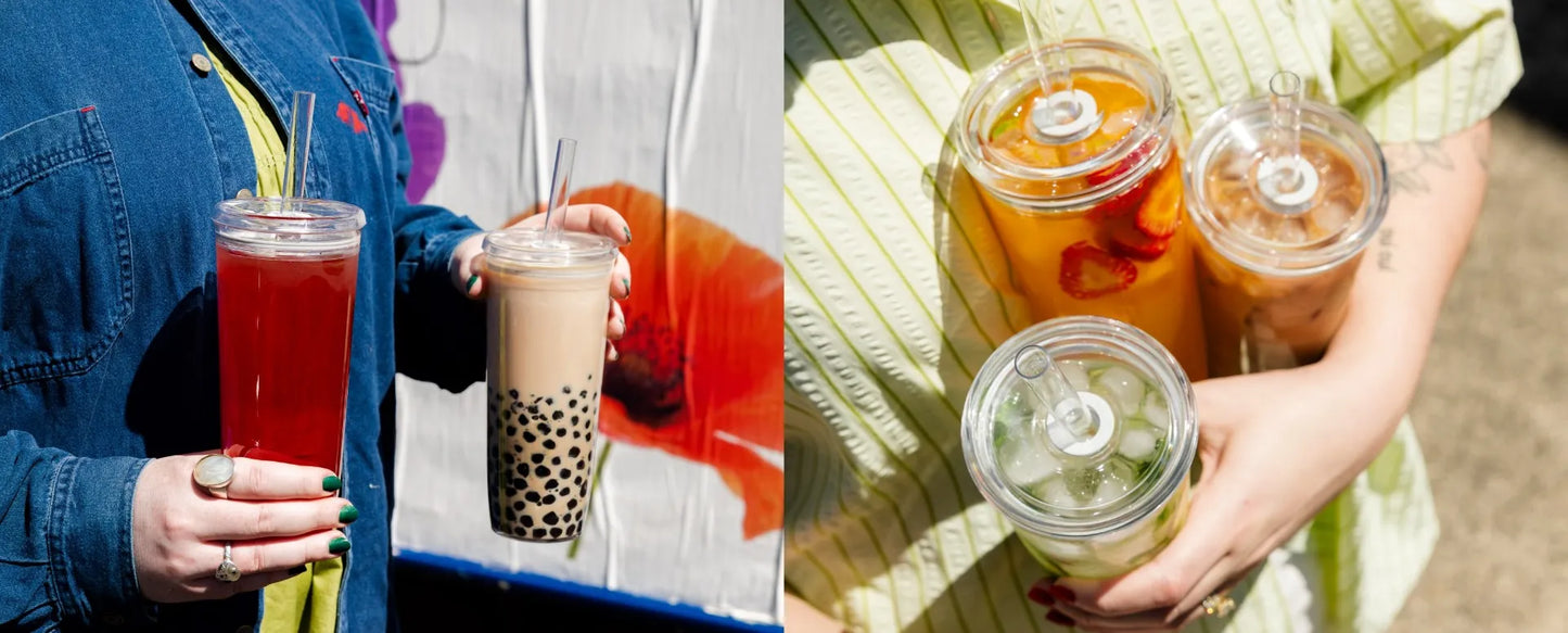 KeepCup - Re-Usable Cold Cup - Thick Straw