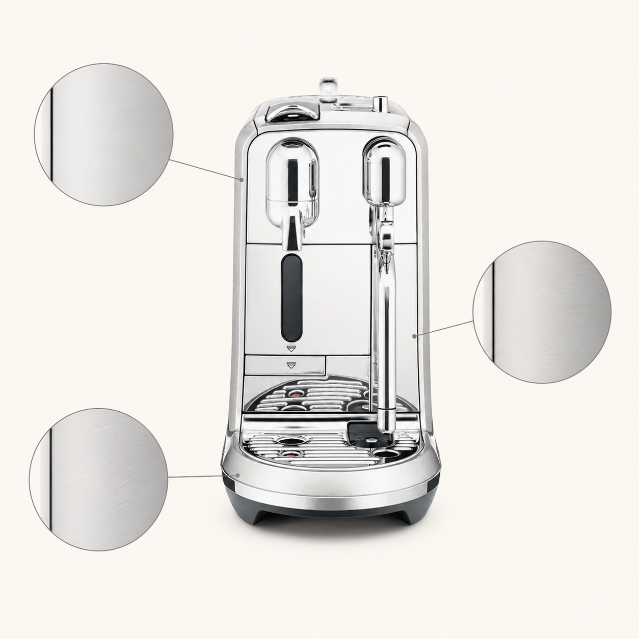 Cosmetic condition guide for Refurbished Sage Creatista Plus Coffee Machine