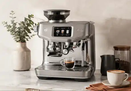 Sage Oracle Jet coffee machine in a premium home coffee setup